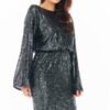 grey - Evening dress model 150758 awama