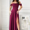 red - Long dress model 203759 Bicotone